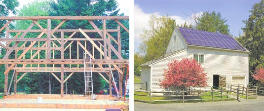 Raising the Barn: In 1997 the Rosenbergs