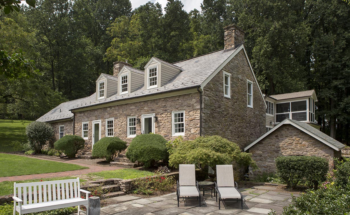 Historic farmhouse renovation by Lasley Brahaney Architecture + Construction.
