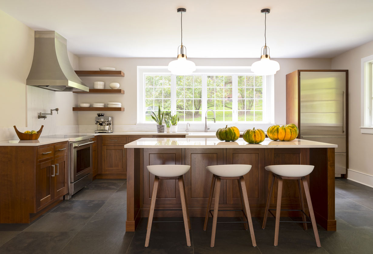 Historic farmhouse kitchen.