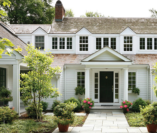 A Lasley Brahaney installed wood shake roof.
