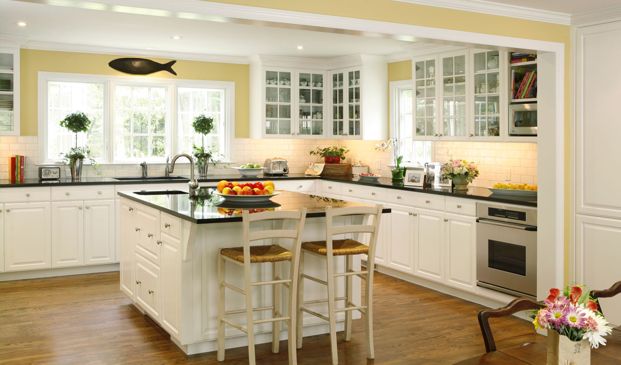 Kitchen expansion renovation by construction company Lasley Brahaney Architecture + Construction in Princeton, NJ