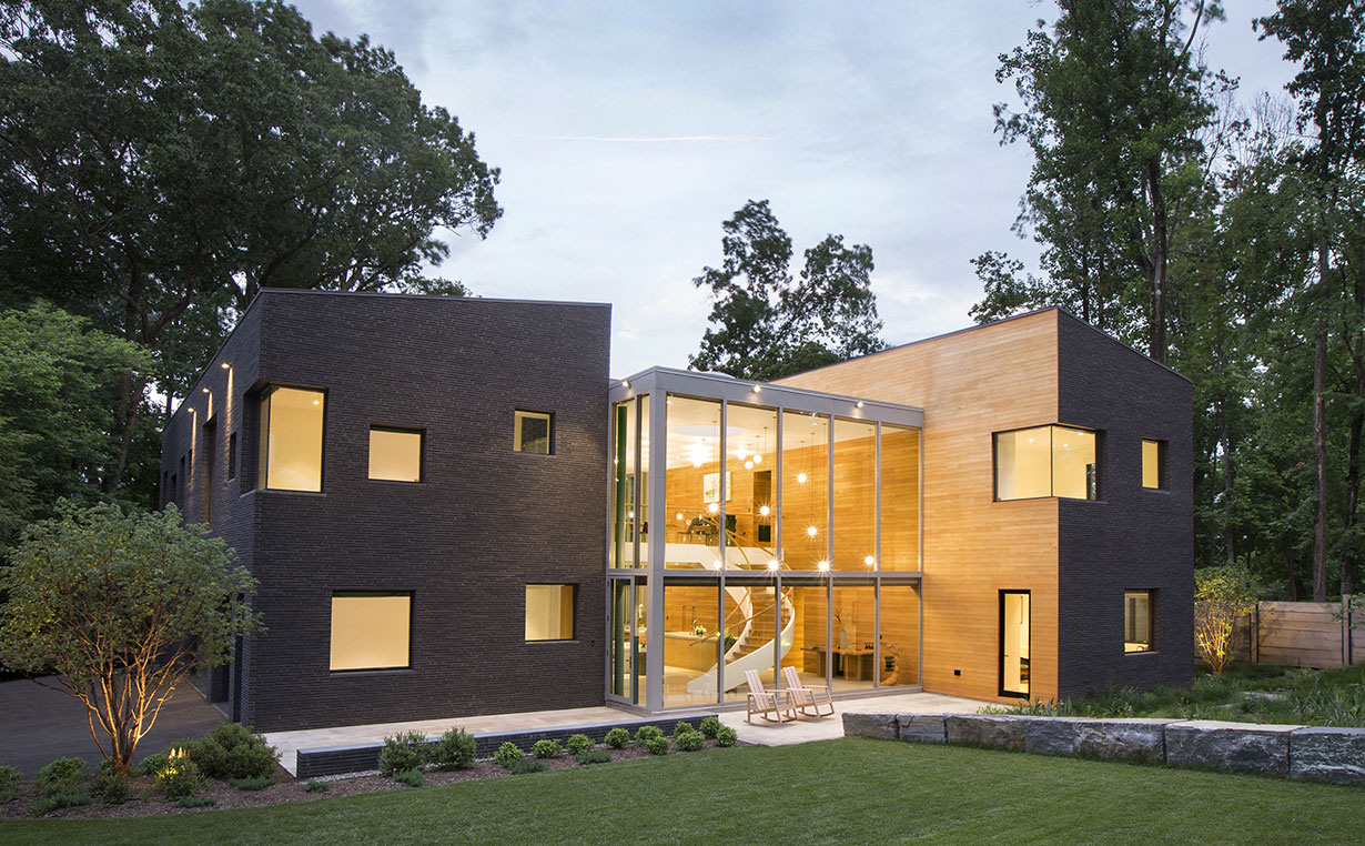 Modern Home on Lake Carnegie 1